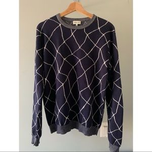 You As Navy Blue Silk blend Sweater